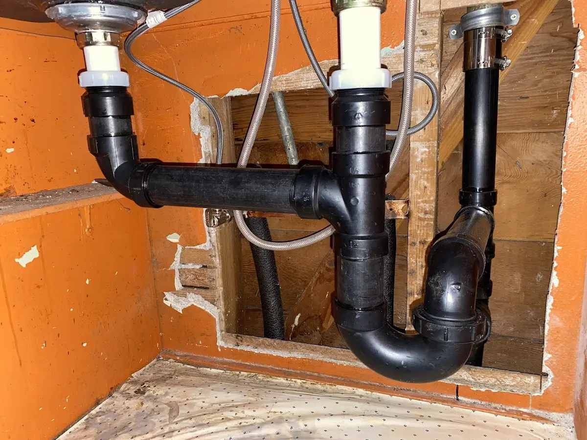 Professional Plumbing Inspection equipment and tools on the job in Weddington